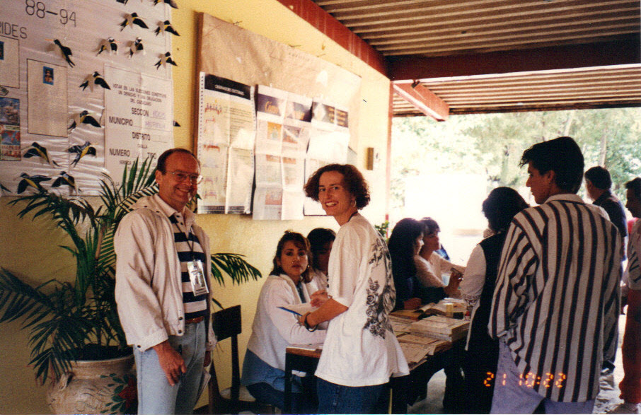Observing the Mexican Election, Morelia, Michoacan, 1994